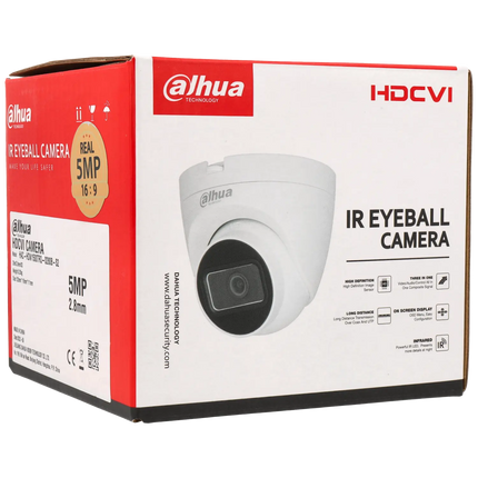 Dahua Dahua HAC-HDW1500TRQ-S2, 5MP 2.8mm, HD-CVI, Eyeball, 25m IR, Koax