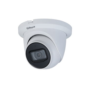 Dahua Dahua IPC-HDW2541TM-S2, 5MP Wizsense Turret IR LEDs 2.8mm, SD slot, Poe, Integrated Mic.