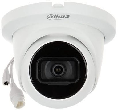 Dahua Dahua IPC-HDW2541TM-S2, 5MP Wizsense Turret IR LEDs 2.8mm, SD slot, Poe, Integrated Mic.