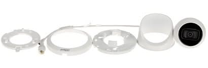 Dahua IPC-HDW2541TM-S-S2, 5MP Wizsense Turret IR-LEDs 2.8mm, SD-Steckplatz, Poe, eingebautes Mikrofon.