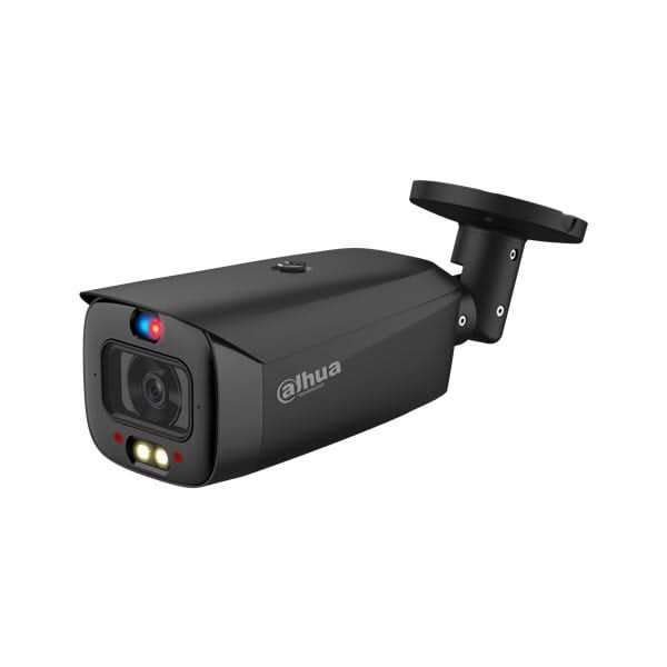 Dahua Dahua IPC-HFW3449T1-AS-PV-S4 Zwart, 4MP Full-color TIOC, PoE, Wizsense