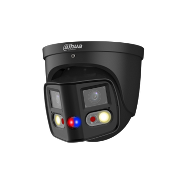Dahua Dahua IPC-PDW3849P-A180-AS-PV Noir 8MP TiOC Eyeball 180° double objectif