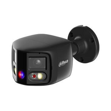 Dahua Dahua IPC-PFW3849SP, WizSense 8Mp Tioc Dual-Lens Bullet netwerkcamera 180° Zwart