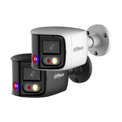 Dahua IPC-PFW3849SP, WizSense 8Mp Tioc Dual-Lens Bullet Netzwerkkamera 180° Schwarz