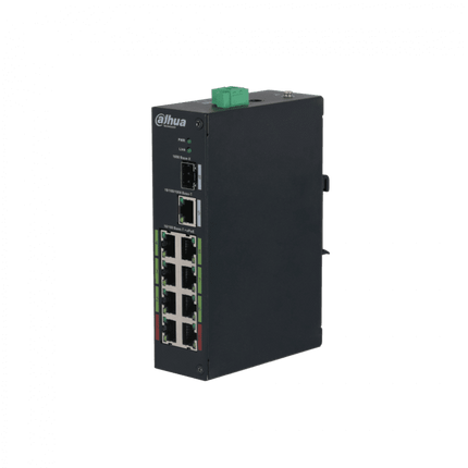 Dahua Dahua LR2110-8ET-120-V2, 8x PoE Switch (120W), 1x Uplink, 1x SFP