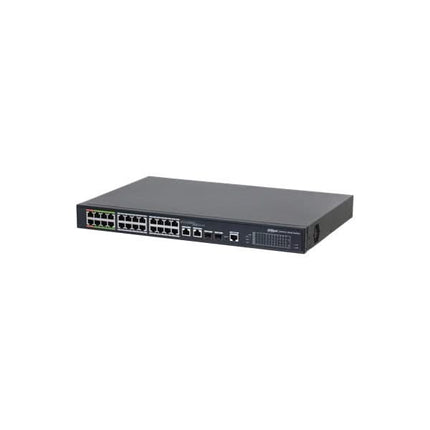 Dahua Dahua LR2226-24-ET-360-V2, 24x PoE Switch met 8 EPoE poorten (360W)