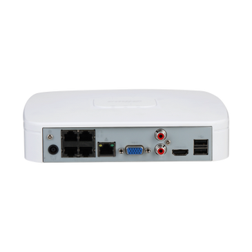 Dahua Dahua NVR2104-P-4KS3 Lite Series, 1x LAN 4x PoE Convient pour 4 caméras IP