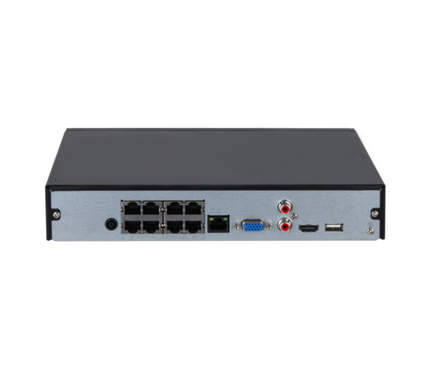 Dahua Dahua NVR2108HS-8P-4KS3, 8 Channel Compact NVR, Ultra HD, PoE