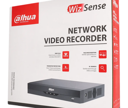 Dahua Dahua NVR2108HS-I2, 1x LAN (No PoE) Max 8 IP cameras, Smart detection with Wizsense
