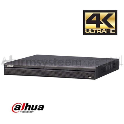Dahua Dahua NVR4416-Ei, 4xSATA 4K Netwerk Video Recorder zonder PoE