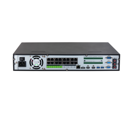 Dahua Dahua NVR5432-16P-EI, 16x PoE, Without Storage, Suitable for 32 IP cameras