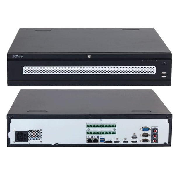 Dahua Dahua NVR608H-64-XI, 2x LAN, No PoE, RAID, Convient pour 64 caméras IP