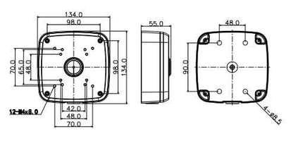 Dahua Dahua PFA121 Einbaudose