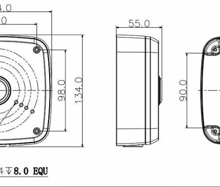 Dahua Dahua PFA122 mounting box