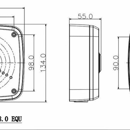 Dahua Dahua PFA122 Einbaudose