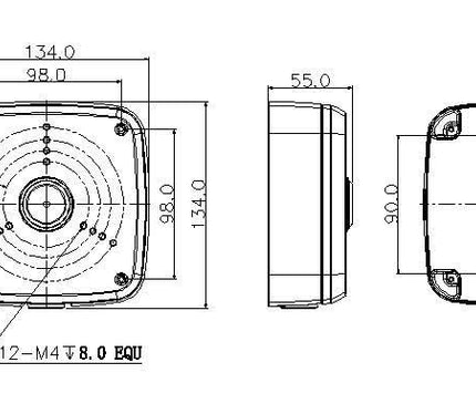 Dahua Dahua PFA122 mounting box