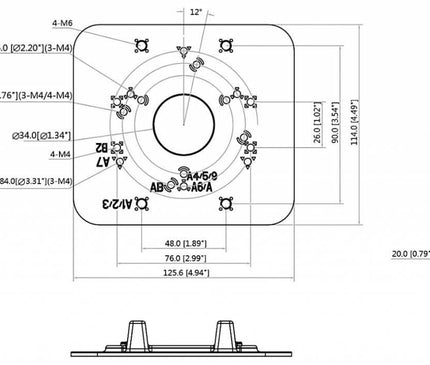 Dahua Dahua PFA152-E Masthalterung