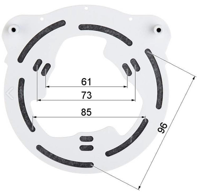 Dahua Dahua PFA200W Regenkap voor dome camera's