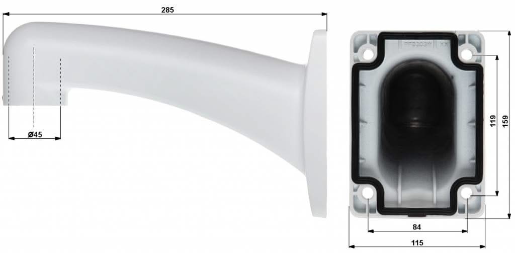 Dahua Dahua PFB303W Wall Bracket