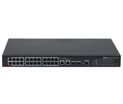 Dahua Dahua PFS4226-24ET-360, Commutateur PoE 24 ports 100 Mbps + 2 ports Gigabit, OFFRE