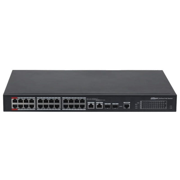 Dahua PFS4226-24ET-360, Commutateur PoE 24 ports 100 Mbps + 2 ports Gigabit, OFFRE