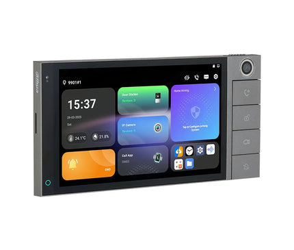 Dahua SCP3024B-CBZ, Indoor Station with Android 14, 7" IPS Touchscreen, and Camera Module, Flush-Mount