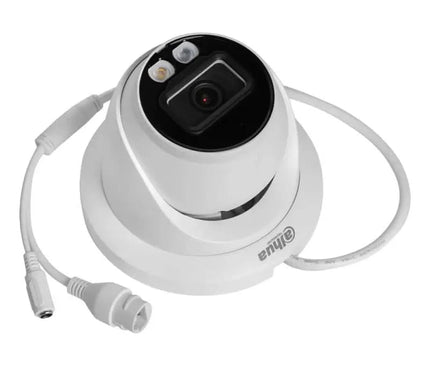 Dahua Dahua Set 1x Turret 8MP 4K Voll-Farbe + Recorder & Verkabelung