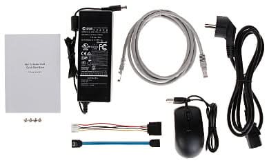 Dahua Dahua Set 2x Turret Full-Color 4MP + Recorder & Cabling