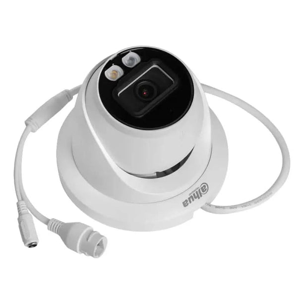 Dahua Dahua Set 4x Turret 8MP 4K Full-Color + Recorder & Cabling