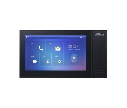 Dahua Dahua VTH2421FB-P, Station intérieure écran tactile 7 pouces, noir, PoE, SIP