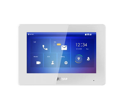 Dahua Dahua VTH5422HW Video Intercom 7" binnenpost PoE en 2-Draads
