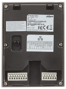 Dahua Dahua VTO2202F-P-S3 station extérieure, IP et 2-fils, 160gr caméra, PoE