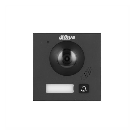 Dahua Dahua VTO4202FB-P1 Video Intercom Camera Hoofdmodule Zwart met 1 beldrukker