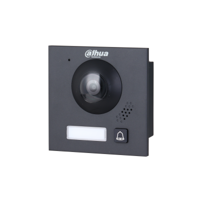 Dahua Dahua VTO4202FB-P1 Video Intercom Camera Hoofdmodule Zwart met 1 beldrukker