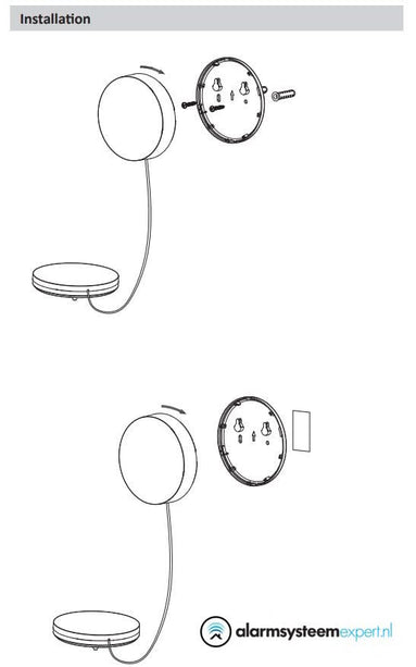 Dahua DHI-ARD912-W2(868) Draadloze Water Lek Detector