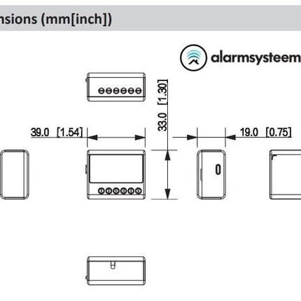 Dahua DHI-ARM7012-W2(868) Draadloze relais 230V