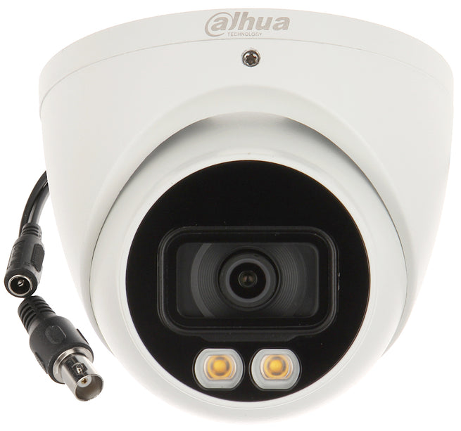 Dahua HAC-HDW1809T-A-LED, 8MP 2.8mm 4K, HDCVI, Full-Color Eyeball Camera, coax