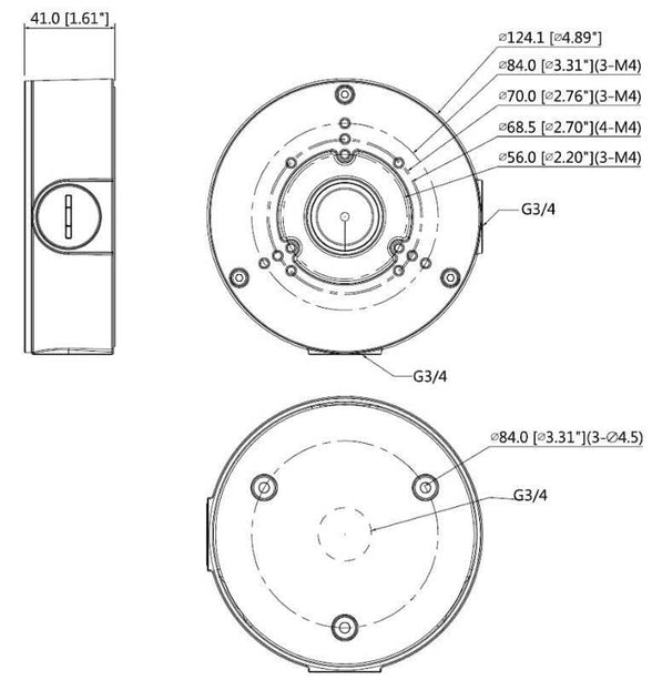 Dahua PFA130E montagebox