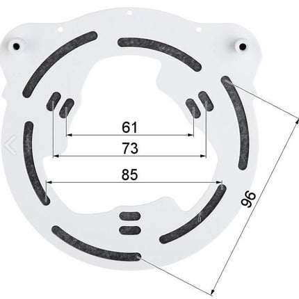 Dahua PFA200W Regenkap voor dome camera's