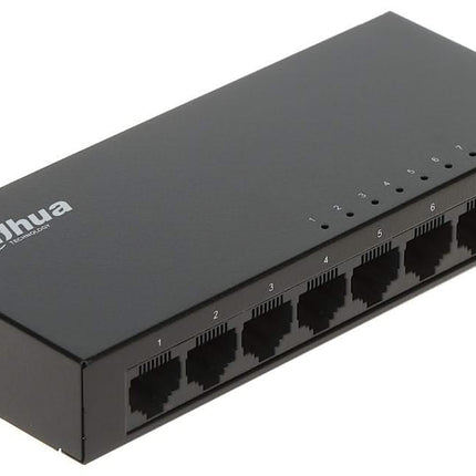 Dahua PFS3008-GT-V2, 8 Poorts Gigabit switch 1000Mbps