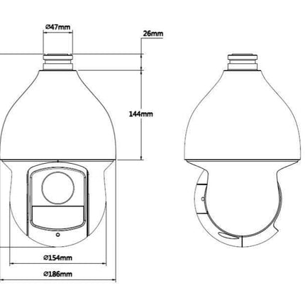 Dahua SD59232DB-HC Full HD PTZ camera 32x zoom met IR, HD-CVI coax camera