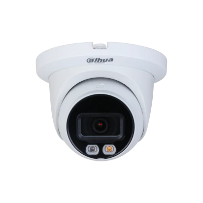 Dahua Set 3x Turret 8MP 4K Full-Color + Recorder & Bekabeling