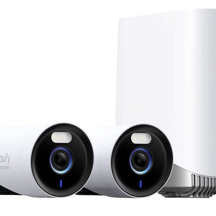 Eufy E330 2-pack cameraset (WIFI vaste voeding) met Homebase 3