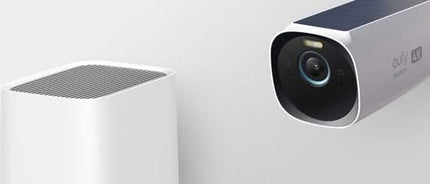 Pack 3 Eufy Eufycam E40 avec 3 caméras 2K sans fil et Homebase 3