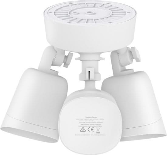 Eufy Flutlichtkamera 2K, IP-Sicherheitskamera, Außenbereich, verkabelt, Amazon Alexa & Google Assistant, 2500 lm, 5000 K