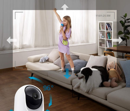 Eufy Eufy Indoor Cam, schwenk- und neigbar, drehbar 2K