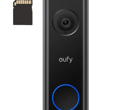 Eufy Sonnette vidéo C31 avec carte SD 32GB, rechargeable