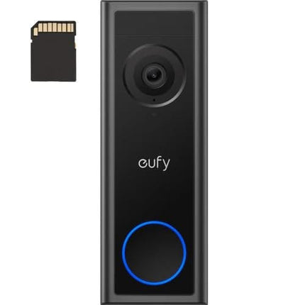 Eufy Video-Türklingel C31 mit 32GB SD-Karte, wiederaufladbar