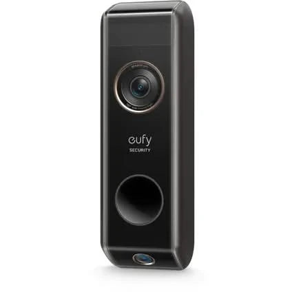 Eufy Videodeurbel Dual 2 Pro Add-on, 2K resolutie, oplaadbare batterij, uitbreiding op Homebase