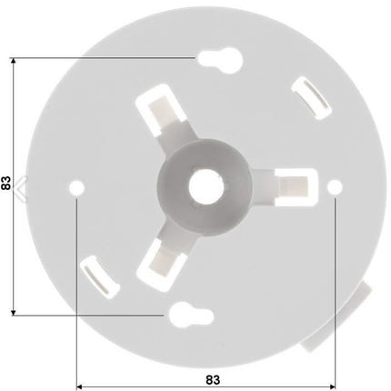 Hikvision DS-1280ZJ-PT3 montagebox